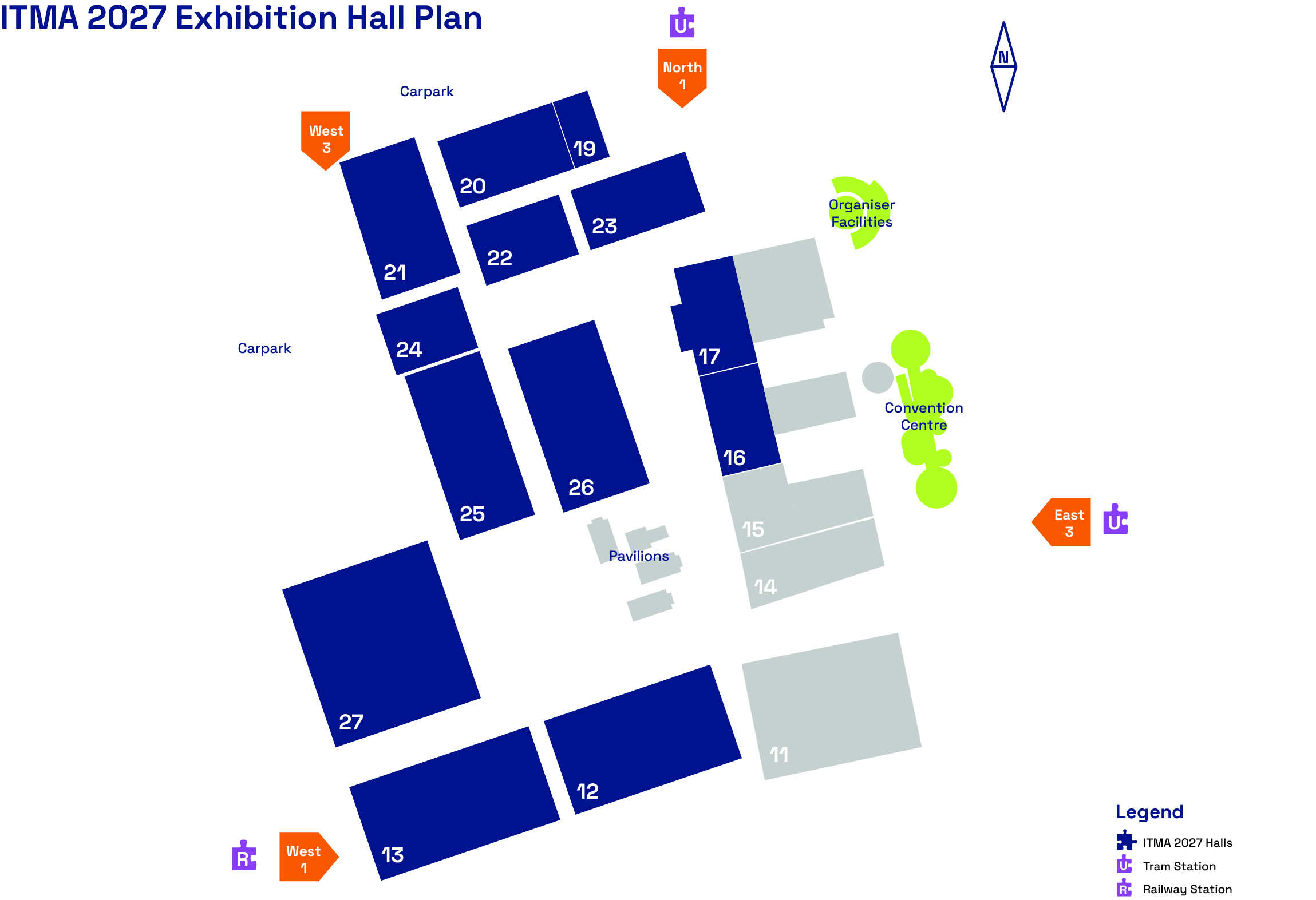 ITMA Venue Plan